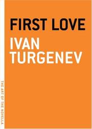 Front cover of Pervai︠a︡ li︠u︡bovʹ by Ivan Sergeevich Turgenev