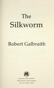Cover of The Silkworm by J.K. Rowling