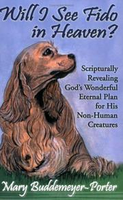 Front cover of Will I see Fido in Heaven? by Mary Buddemeyer-Porter