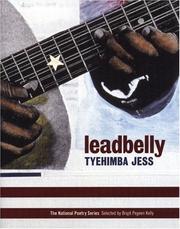 Cover of leadbelly by Tyehimba Jess