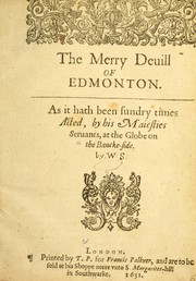 Front cover of Merry Devil of Edmonton by William Amos Abrams