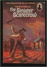 Cover of The Mystery of the Sinister Scarecrow by M. V. Carey