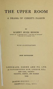 Cover of The upper room by Robert Hugh Benson