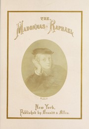 Front cover of Book of Raphael's Madonnas by James Perkins Walker