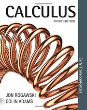 Cover of Calculus :early transcendentals by Jonathan Rogawski