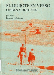 Front cover of El Quijote En Verso by Jose Veliz Domingo