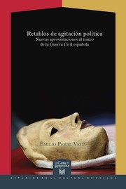 Front cover of Retablos de agitacion politica by Emilio Peral Vega