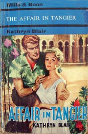 Front cover of The Affair in Tangier by Kathryn Blair