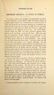 Cover of Abraham Lincoln by Clark S. Beardslee