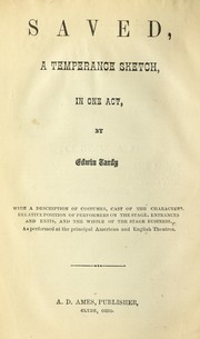 Cover of Saved by Edwin Tardy