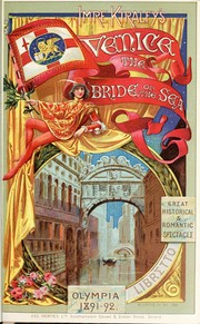 Front cover of Venice, the bride of the sea by Imre Kiralfy