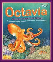 Front cover of Octavia and her purple ink cloud by Donna Rathmell