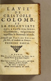 Cover of Historie by Fernando Colón