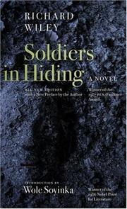Front cover of Soldiers in hiding by Richard Wiley