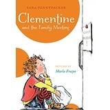 Front cover of Clementine and the family meeting by Sara Pennypacker