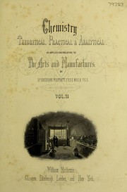 Front cover of Chemistry, theoretical, practical, and analytical by Sheridan Muspratt