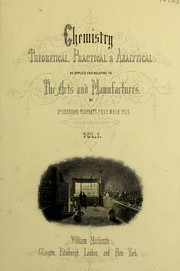 Cover of Chemistry, theoretical, practical, and analytical by Sheridan Muspratt