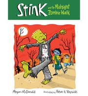 Front cover of Stink and the Midnight Zombie Walk by Megan McDonald