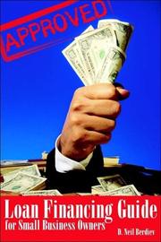 Front cover of Loan financing guide for small business owners by Neil Berdiev