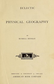Cover of Eclectic physical geography by Russell Hinman