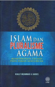 Front cover of Islam dan Pluralisme Agama by Khalif Muammar A. Harris