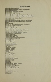 Cover of Chemistry by Newark Public Library