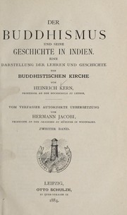 Cover of Der Buddhismus und seine Geschichte in Indien: Eine Darstellung der Lehren und Geschichte der .. by Hermann Georg Jacobi