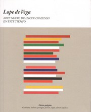 Front cover of Arte nuevo de hacer comedias en este tiempo by Lope de Vega