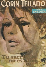 Front cover of Tu sacrificio no es vano by Corín Tellado