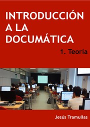 Cover of Introducción a la Documática by Jesús Tramullas