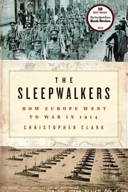 Cover of The Sleepwalkers by Christopher Clark
