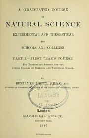 Cover of A graduate course of natural science by Benjamin Loewy
