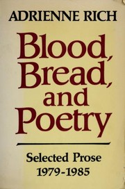 Front cover of Blood, Bread, and Poetry by Adrienne Rich