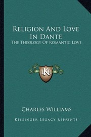 Front cover of Religion and love in Dante by Charles Williams