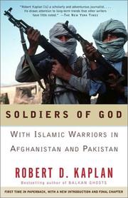 Front cover of Soldiers of God by Robert D. Kaplan