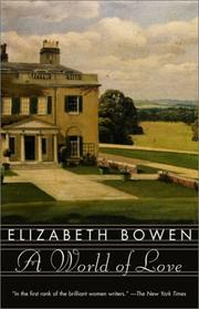 Front cover of A world of love by Elizabeth Bowen