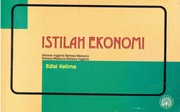 Cover of Istilah ekonomi, Inggeris-Malaysia-Inggeris by Dewan Bahasa dan Pustaka.