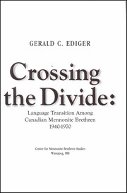 Cover of Crossing The Divide by Gerald C. Ediger