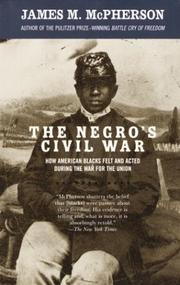 Front cover of The Negro's Civil War by James M. McPherson