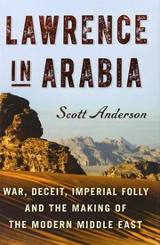 Cover of Lawrence in Arabia by Scott Anderson