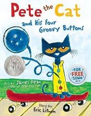 Front cover of Pete the Cat and His Four Groovy Buttons by Eric Litwin