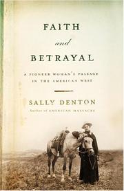 Cover of Faith and Betrayal by Sally Denton