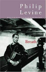 Cover of Breath by Philip Levine