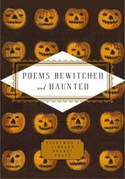 Front cover of Poems bewitched and haunted by John Hollander