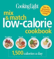 Front cover of Cooking Light Mix Match Lowcalorie Cookbook by Cooking Light Magazine