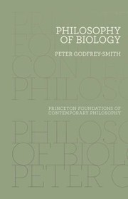 Front cover of Philosophy Of Biology by Peter Godfrey-Smith