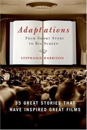 Cover of Adaptations by Stephanie Harrison