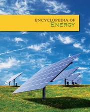 Front cover of Encyclopedia Of Energy by Morris A. Pierce
