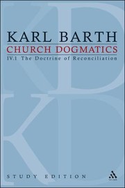 Front cover of Church Dogmatics Study Edition 21 by Karl Sudhoff
