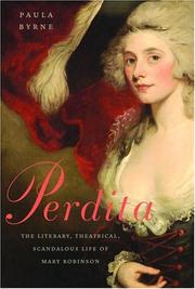 Cover of Perdita by Paula Byrne